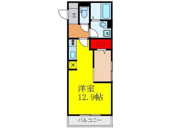 ドマ－ニ・マエガワの物件間取画像